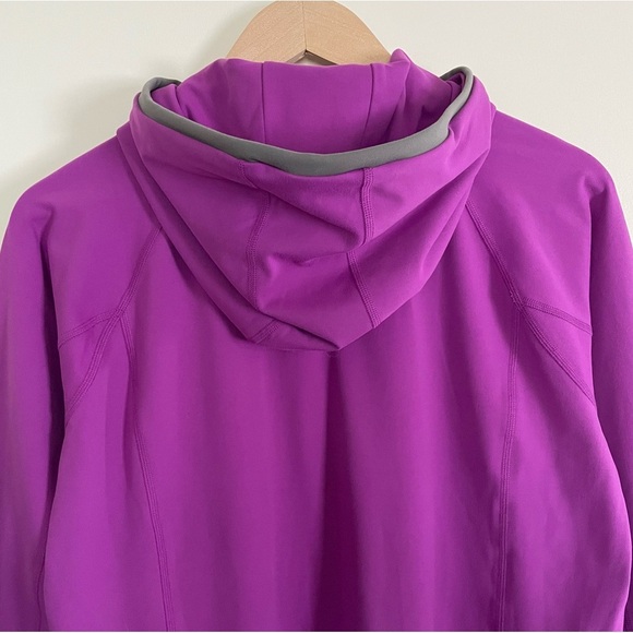 FILA Purple Midweight Training Pullover Hoodie Size M - Picture 9 of 13